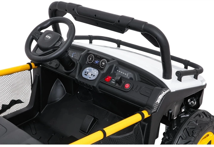 Електричний багі для дітей UTV Speed білий PA.HL707.BIA (5903864960686) - зображення 10