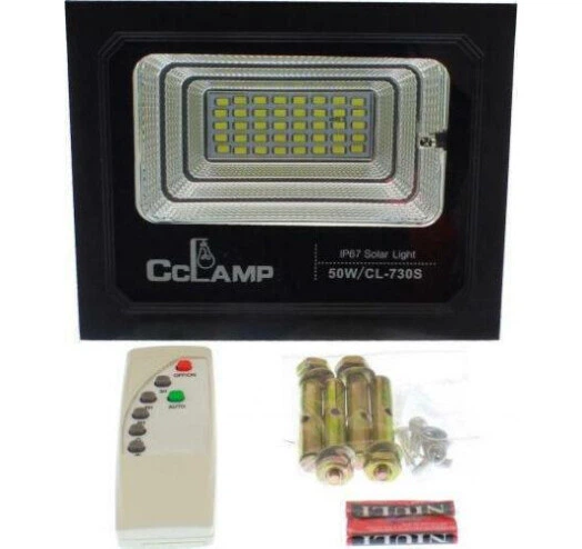 CL-730S Вуличний світильник CcLamp CL-730S 50W із сонячною панеллю - изображение 2
