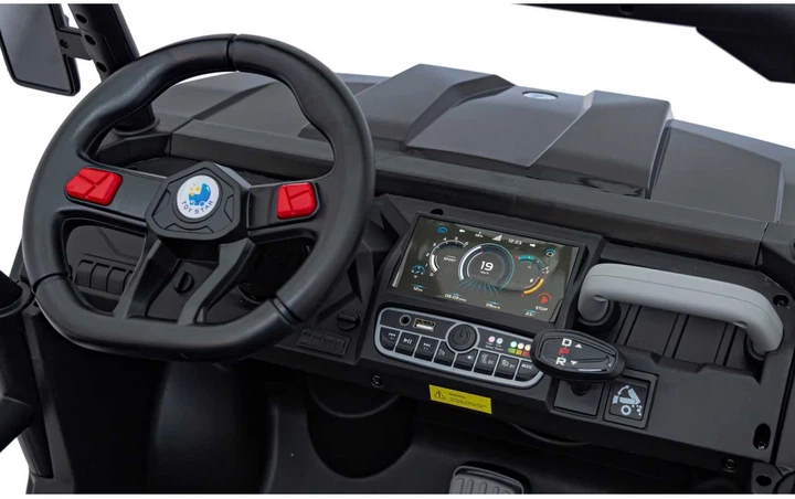Електромобіль для дітей Farmer Truck Speed 900 чорний PA.XMX-623B.CZ (5903864943627) - Фото 3 Електромобіль для дітей Farmer Truck Speed 900 чорний PA.XMX-623B.CZ (5903864943627) - зображення 3
