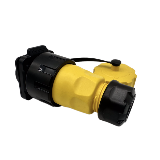 Роз'єм герметичний CNlinko YM-24-RJ45, IP67, 8pin, розетка/штекер - зображення 2