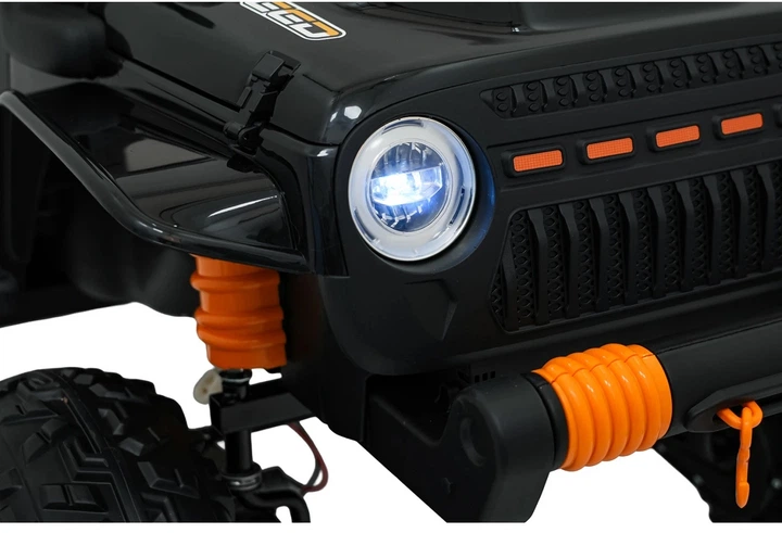 Електромобіль для дітей Jeep Monster чорний PA.XB-1118.CZ (5903864959987) - зображення 16