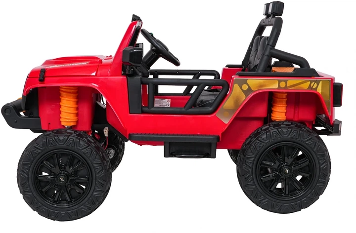 Електромобіль для дітей Jeep Monster червоний PA.XB-1118.CR (5903864969900) - зображення 15