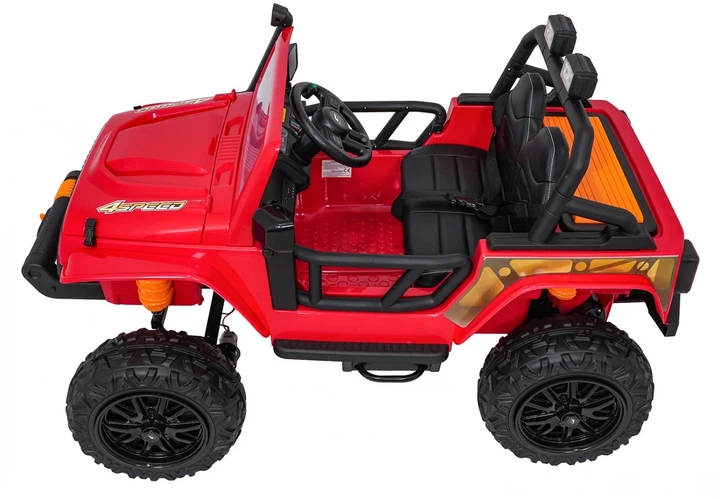Електромобіль для дітей Jeep Monster червоний PA.XB-1118.CR (5903864969900) - зображення 16