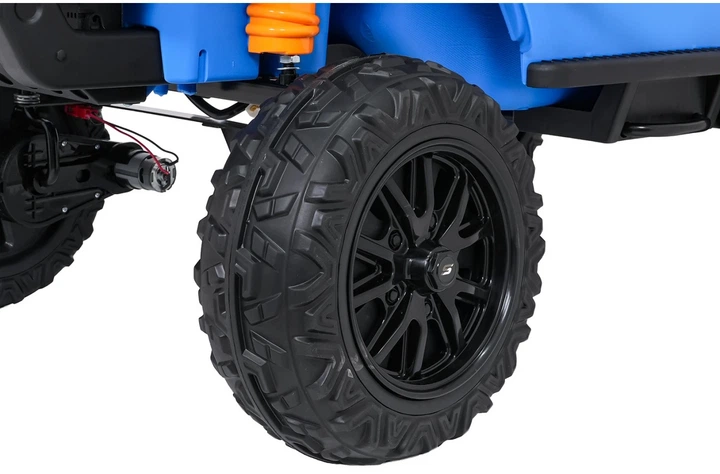 Електромобіль для дітей Jeep Monster синій PA.XB-1118.NIE (5903864959949) - зображення 13