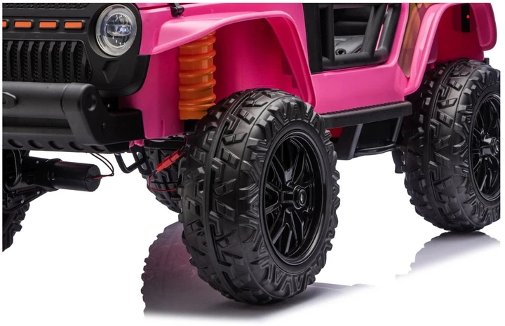 Електромобіль для дітей Jeep Monster рожевий PA.XB-1118.ROZ (5903864959970) - зображення 7