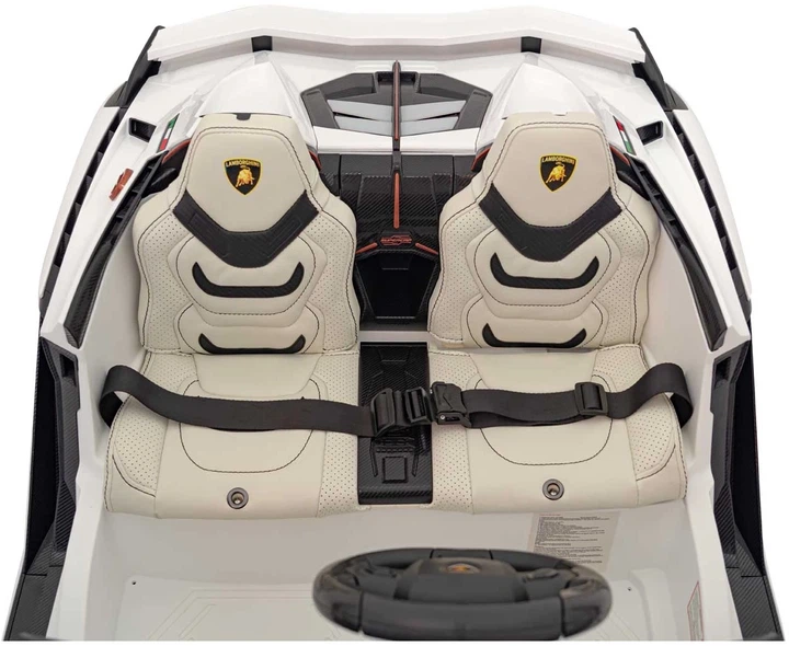 Електромобіль для дітей Lamborghini Sian білий PA.QLS-6988.BIA (5903864943054) - зображення 8