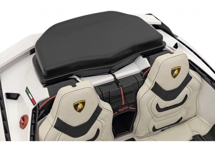 Електромобіль для дітей Lamborghini Sian білий PA.QLS-6988.BIA (5903864943054) - зображення 9