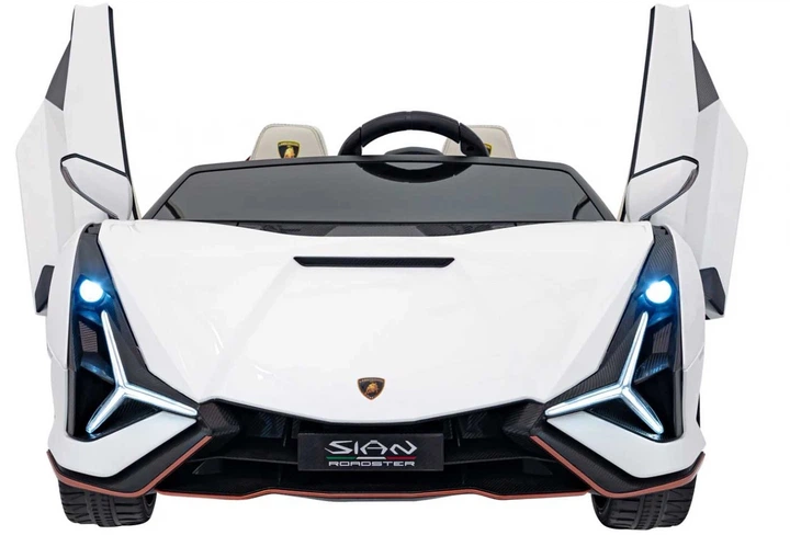 Електромобіль для дітей Lamborghini Sian білий PA.QLS-6988.BIA (5903864943054) - зображення 12