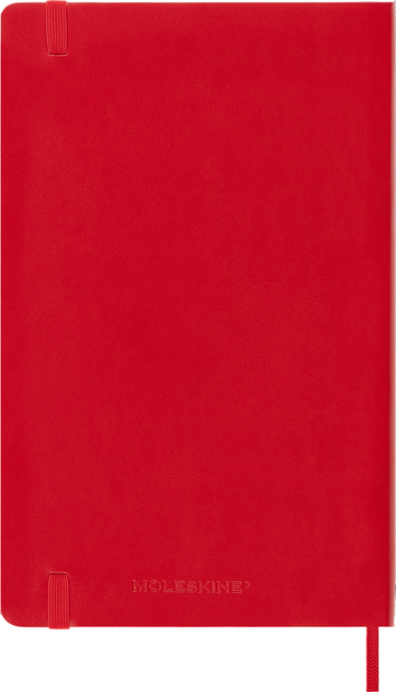Notes Moleskine Classic Czerwony w kratkę 13 x 21 cm 192 strony (8055002854641) - obraz 2