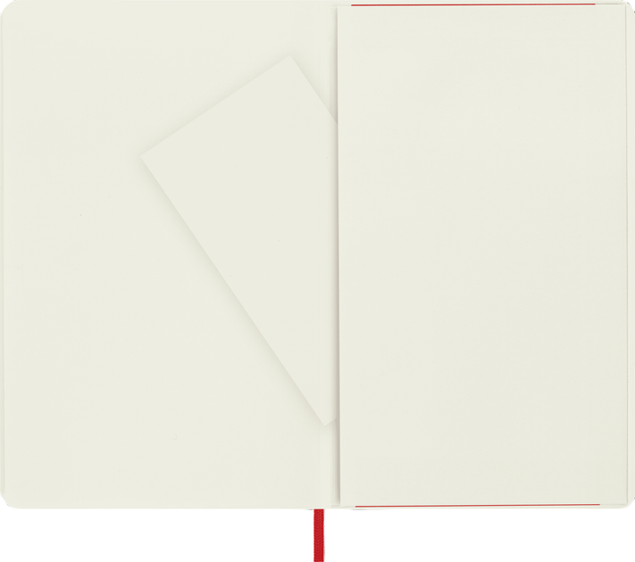 Notes Moleskine Classic Czerwony w kratkę 13 x 21 cm 192 strony (8055002854641) - obraz 5