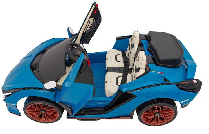 Електромобіль для дітей Lamborghini Sian синій PA.QLS-6988.NIE (5903864943078) - зображення 2