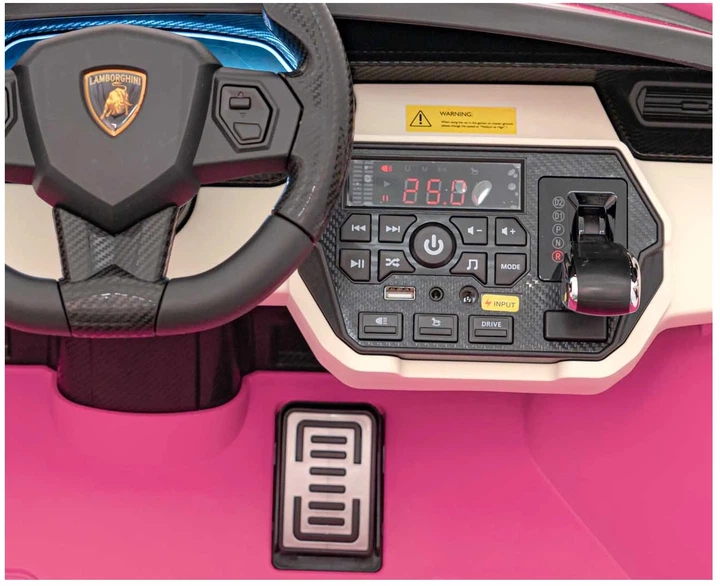 Електромобіль для дітей Lamborghini Sian рожевий PA.QLS-6988.ROZ (5903864943061) - зображення 2
