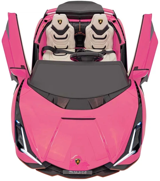 Електромобіль для дітей Lamborghini Sian рожевий PA.QLS-6988.ROZ (5903864943061) - зображення 17