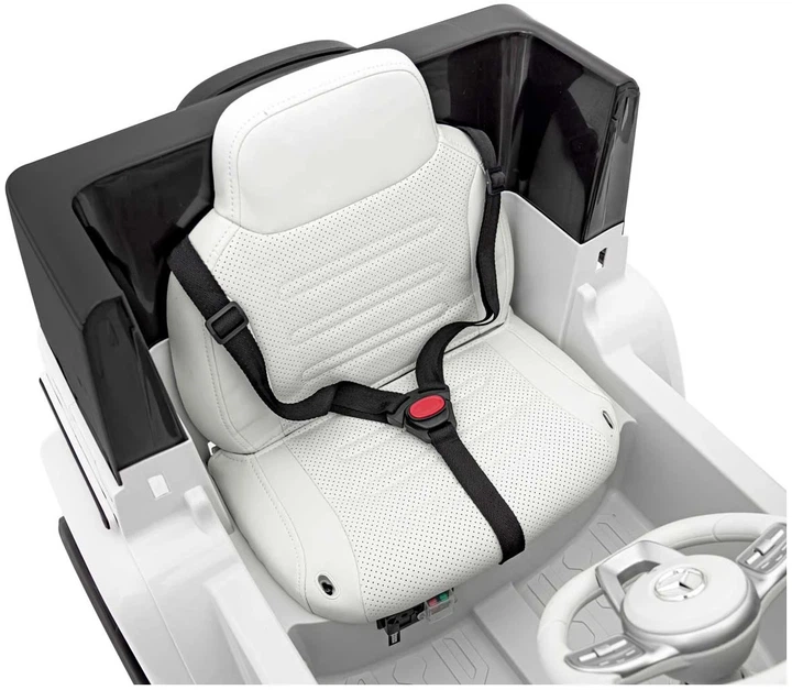 Електромобіль для дітей Mercedes Benz EQG білий PA.JJ2088.BIA (5903864942491) - зображення 4