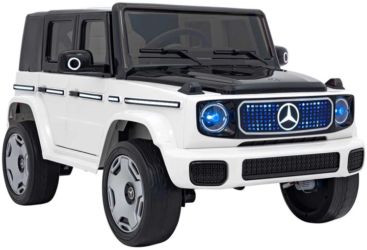 Електромобіль для дітей Mercedes Benz EQG білий PA.JJ2088.BIA (5903864942491) - зображення 12
