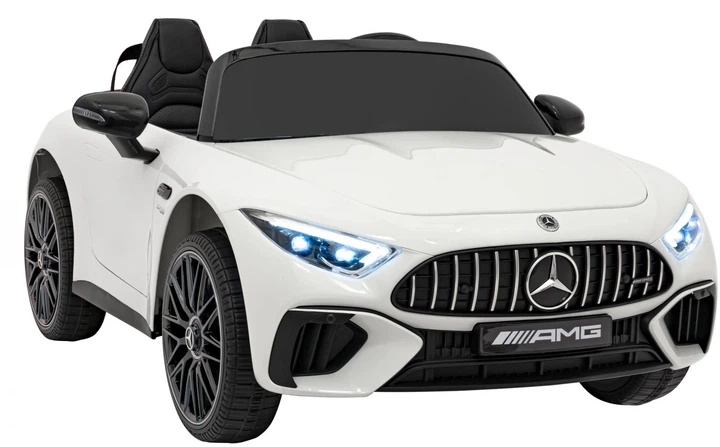 Електромобіль для дітей Mercedes Benz AMG SL63 білий PA.DK-SL63.BIA (5903864940466) - зображення 14