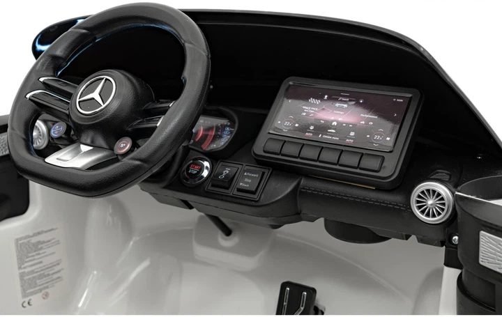 Електромобіль для дітей Mercedes Benz AMG SL63 білий PA.DK-SL63.BIA (5903864940466) - зображення 19