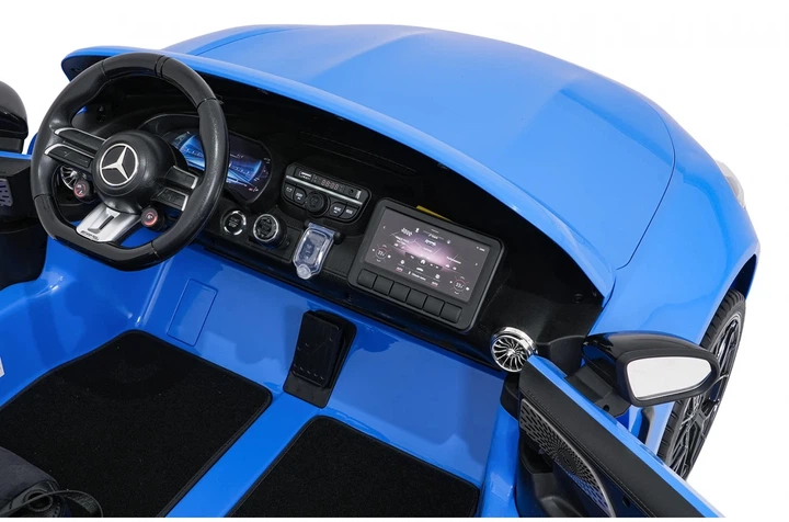 Електромобіль для дітей Mercedes Benz GT63 AMG синій PA.DK-GT63.NIE (5903864960969) - зображення 9