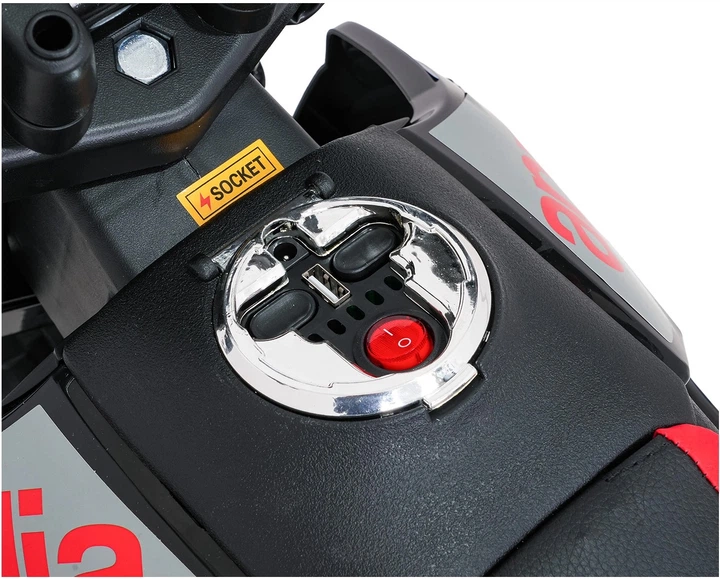 Електромотоцикл для дітей Aprilia RX синій PA.S317.NIE (5903864979886) - зображення 8