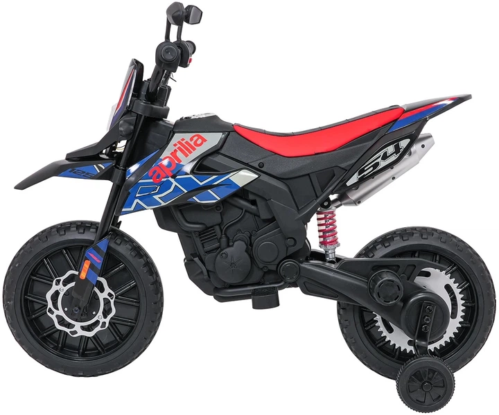 Електромотоцикл для дітей Aprilia RX синій PA.S317.NIE (5903864979886) - зображення 15