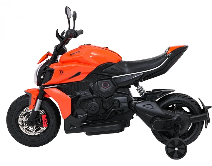 Електромотоцикл для дітей Ducati Diavel x Bentley оранжевий PA.XMX-656.POM (5903864961409) - зображення 15