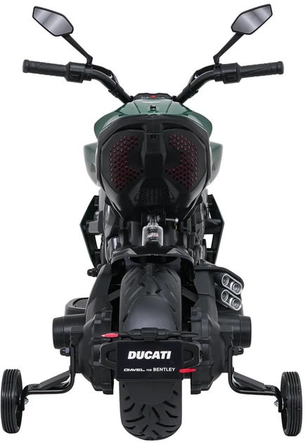 Електромотоцикл для дітей Ducati Diavel x Bentley зелений PA.XMX-656.ZIE (5903864961393) - зображення 18