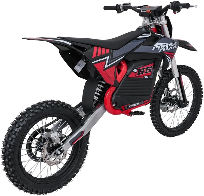 Motocykl elektryczny Power Trail Czerwony PA.HP117E.CR (5903864960556) - Zdjęcie 4 Motocykl elektryczny Power Trail Czerwony PA.HP117E.CR (5903864960556) - obraz 4