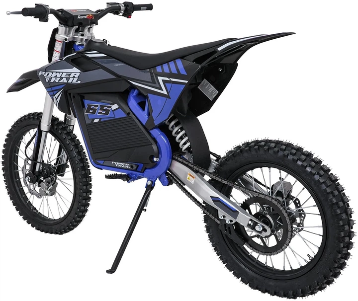 Motocykl elektryczny Power Trail Niebieski PA.HP117E.NIE (5903864960549) - Zdjęcie 2 Motocykl elektryczny Power Trail Niebieski PA.HP117E.NIE (5903864960549) - obraz 2