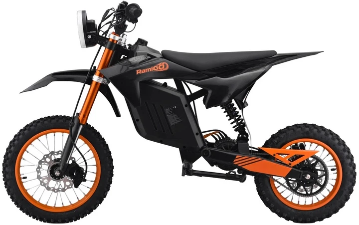 Електромотоцикл для дітей E-Rider X чорний PA.HP135E.CZ (5903864960594) - зображення 14