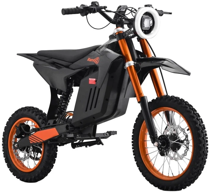 Електромотоцикл для дітей E-Rider X чорний PA.HP135E.CZ (5903864960594) - зображення 16