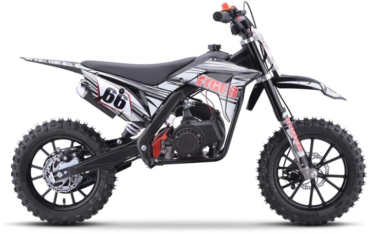 Мотоцикл 49CC Tiger бензиновий чорний PSP.DB712.CZ (5903864984040) - зображення 7