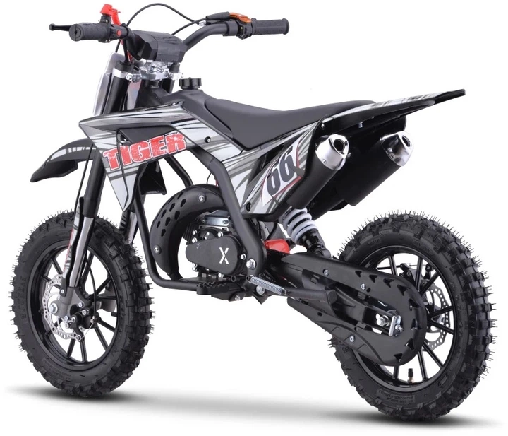 Мотоцикл 49CC Tiger бензиновий чорний PSP.DB712.CZ (5903864984040) - зображення 9