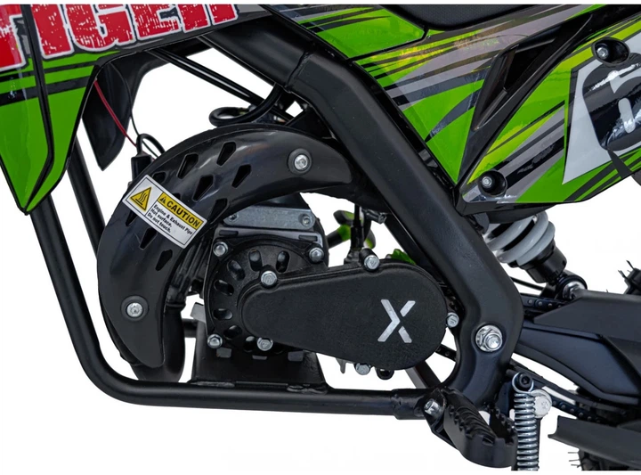 Мотоцикл 49CC Tiger бензиновий зелений PSP.DB712.ZIE (5903864984033) - зображення 9