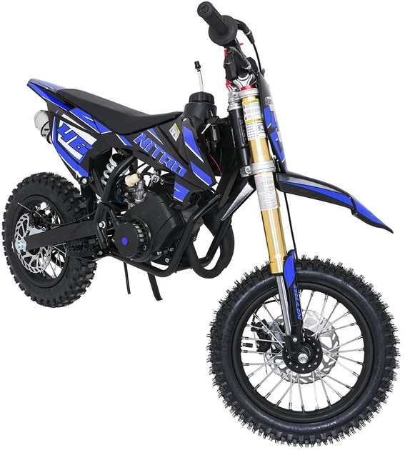 Мотоцикл Nitro 60CC бензиновий синій PSP.DBH01.NIE (5903864960402) - зображення 4