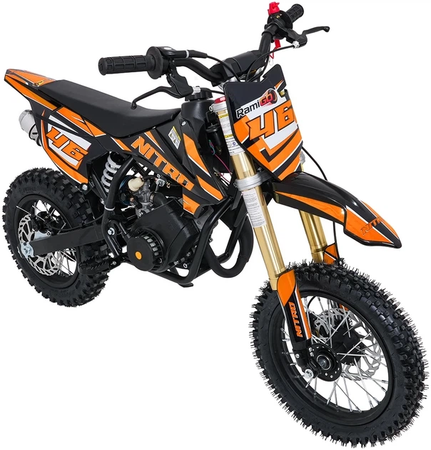 Мотоцикл Nitro 60CC бензиновий помаранчевий PSP.DBH01.POM (5903864960426) - зображення 4