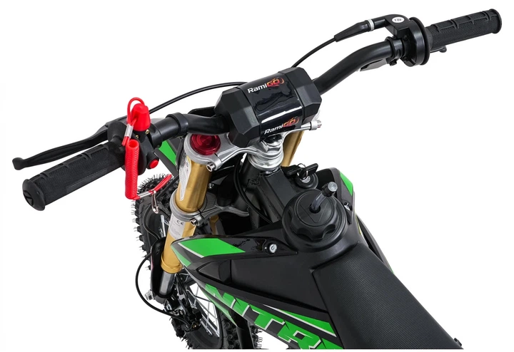 Мотоцикл Nitro 60CC бензиновий зелений PSP.DBH01.ZIE (5903864960419) - зображення 11