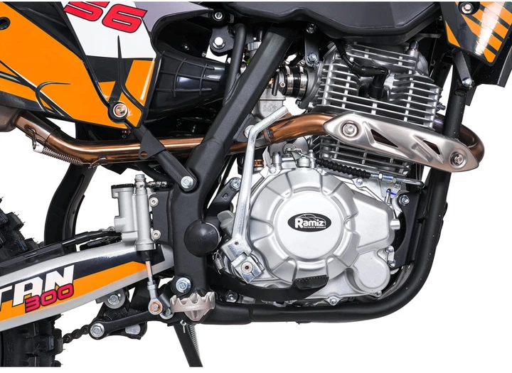 Мотоцикл Titan 300CC бензиновий помаранчевий PSP.DB609.POM (5903864960488) - Фото 5 Мотоцикл Titan 300CC бензиновий помаранчевий PSP.DB609.POM (5903864960488) - зображення 5