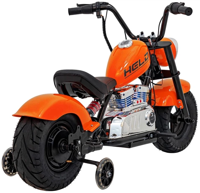 Електромотоцикл для дітей Chopper Warrior помаранчевий PA.XB-1058.POM (5903864944532) - зображення 20
