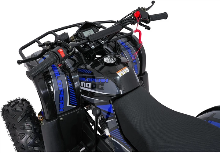Квадроцикл Wildpeak 110CC бензиновий синій PSP.ATV006.NIE (5903864960518) - зображення 5