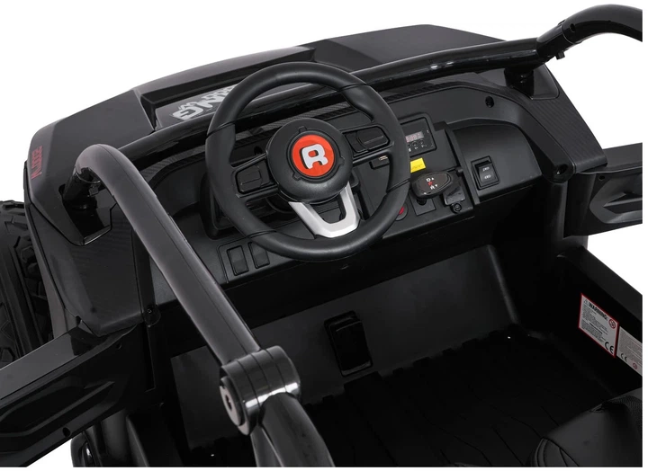 Buggy elektryczny dla dzieci Racing Road 2000 Czarny PA.JL218.CZ (5903864985238) - Zdjęcie 4 Buggy elektryczny dla dzieci Racing Road 2000 Czarny PA.JL218.CZ (5903864985238) - obraz 4