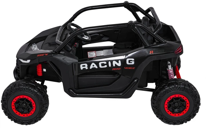 Buggy elektryczny dla dzieci Racing Road 2000 Czarny PA.JL218.CZ (5903864985238) - Zdjęcie 13 Buggy elektryczny dla dzieci Racing Road 2000 Czarny PA.JL218.CZ (5903864985238) - obraz 13