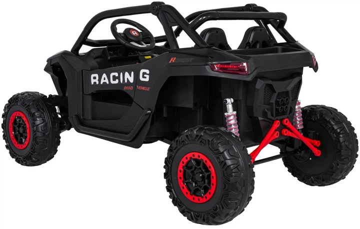 Buggy elektryczny dla dzieci Racing Road 2000 Czarny PA.JL218.CZ (5903864985238) - Zdjęcie 14 Buggy elektryczny dla dzieci Racing Road 2000 Czarny PA.JL218.CZ (5903864985238) - obraz 14