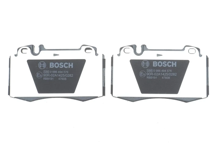 Колодки гальмові BOSCH 0986494576 Mercedes C-Class, S-Class, E-Class, CLS-Class A163420102041, A1634201020, A1634200620 - зображення 4