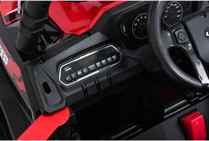 Електромобіль для дітей UTV Lift червоний PA.JS370B.CR (5903864960129) - зображення 8