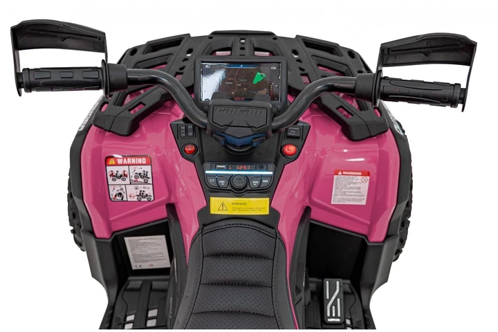 Quad elektryczny dla dzieci Can Am Outlander ATV Różowy PA.DK-CA005.2.4GHZ.ROZ (5903864982640) - Zdjęcie 3 Quad elektryczny dla dzieci Can Am Outlander ATV Różowy PA.DK-CA005.2.4GHZ.ROZ (5903864982640) - obraz 3