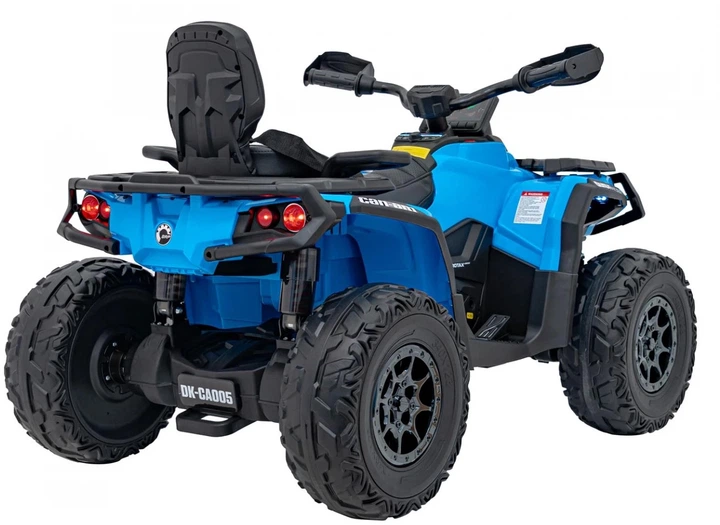 Електроквадроцикл для дітей Can Am Outlander ATV синій PA.DK-CA005.2.4GHZ.NIE (5903864982657) - зображення 13