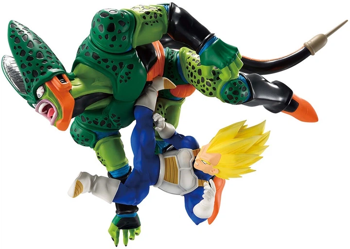 Фігурка Banpresto Ichibansho Dragon Ball Dragon History II Vegeta and Cell 17 см (4573102684684) - зображення 3