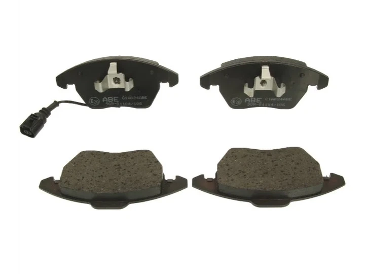 Комплект гальмівних колодок ABE C1A024ABE Volkswagen Golf, Passat, EOS, CC, Polo; Skoda Superb, Rapid, Octavia, Roomster, Fabia; Seat Ibiza, Leon, Toledo; Audi A3, TT 5K0698151B, 3C0698151J, 3C0698151C - изображение 2