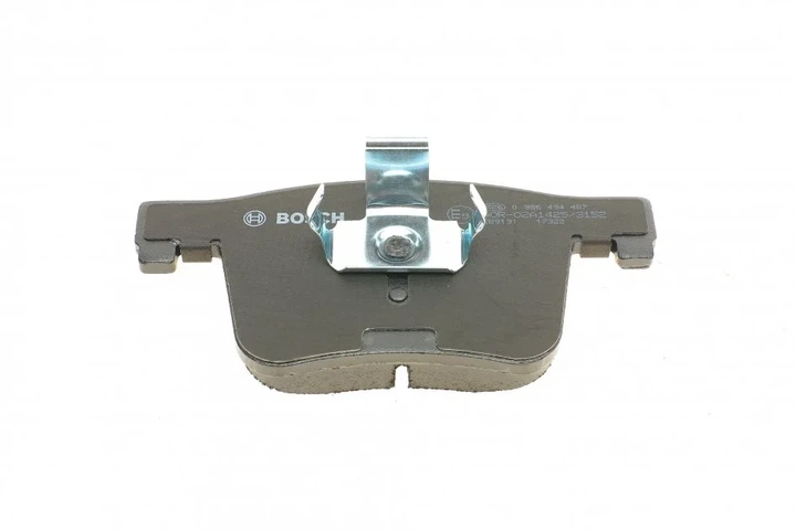 Комплект гальмівних колодок BOSCH 0 986 494 487 BMW 2 Series, 3 Series, 4 Series, X3, 1 Series, X4 34106859181, 34106859182, 34116854126 - Фото 3 Комплект гальмівних колодок BOSCH 0 986 494 487 BMW 2 Series, 3 Series, 4 Series, X3, 1 Series, X4 34106859181, 34106859182, 34116854126 - изображение 3