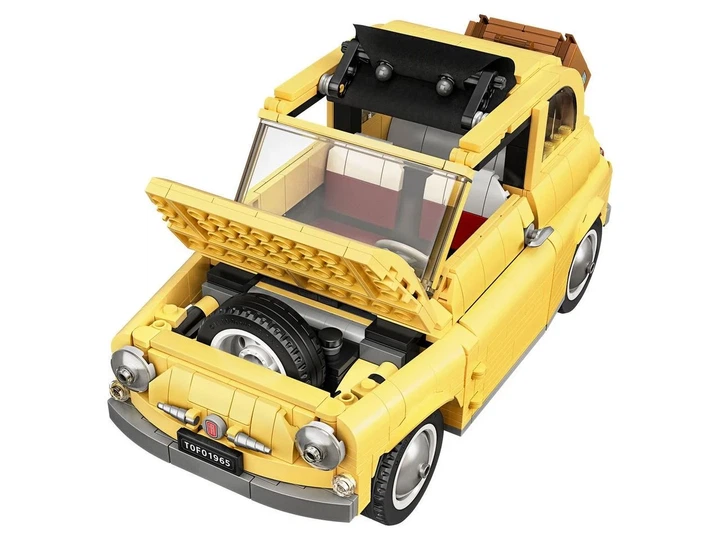 Конструктор Create 11509 Fiat 500, 960 деталей - изображение 3
